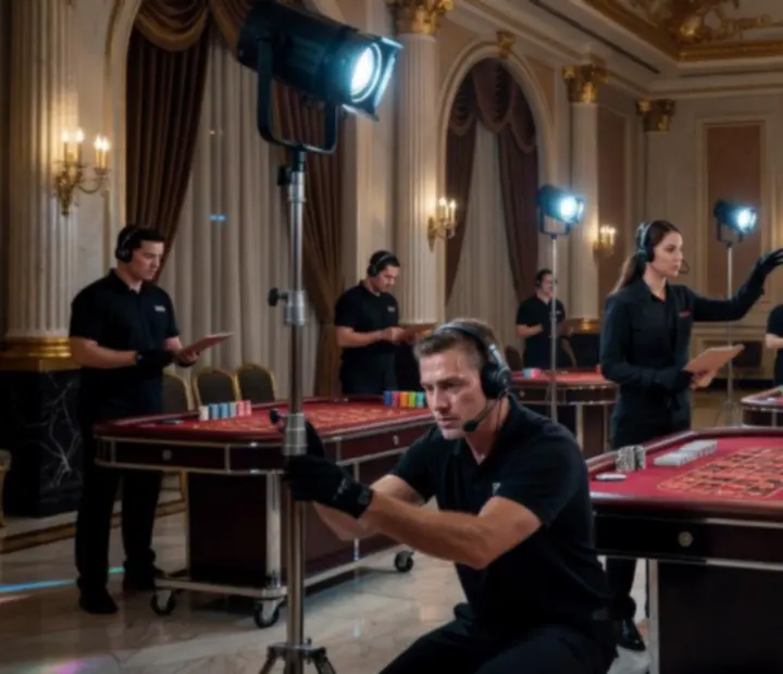 Behind the scenes